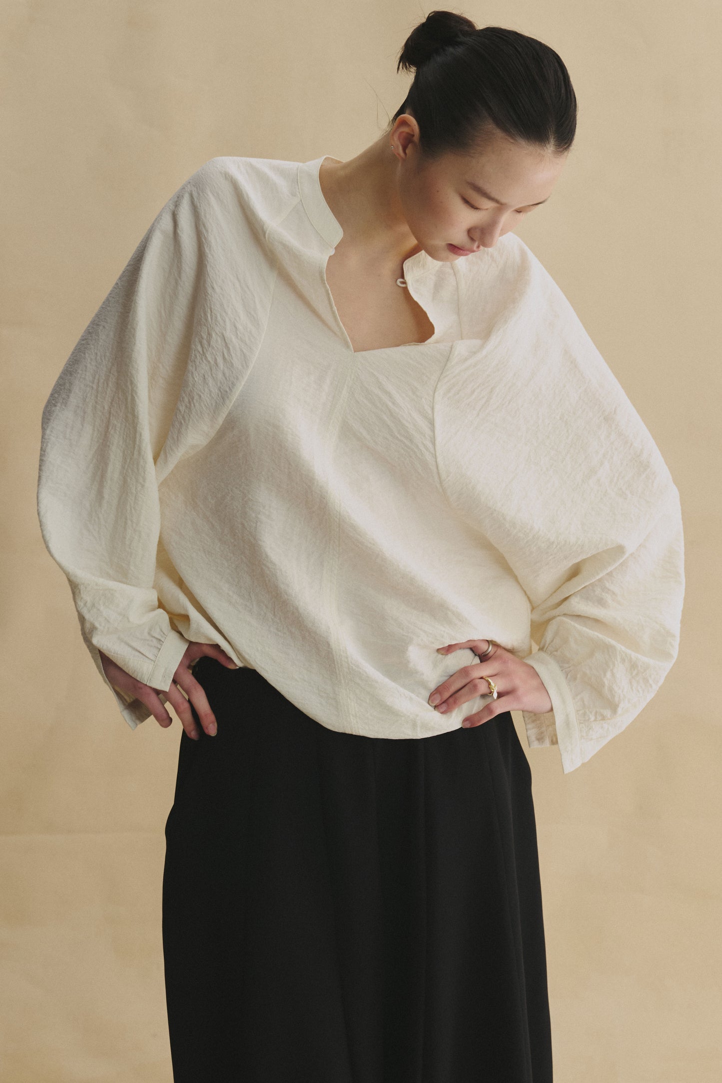 Wabi Ease Silk Shirt