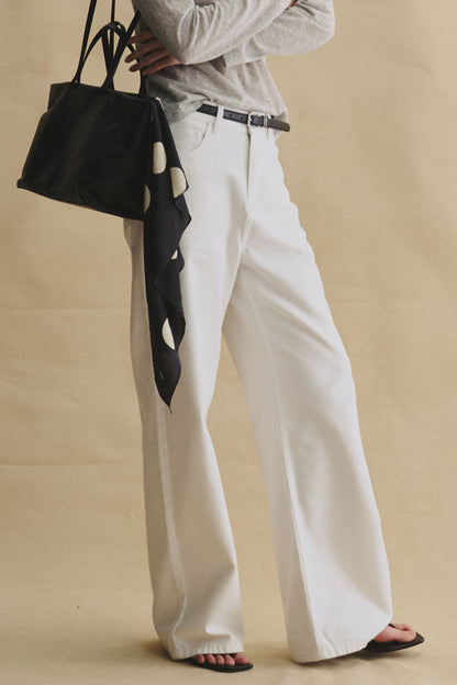 Model Straight-Leg Denim