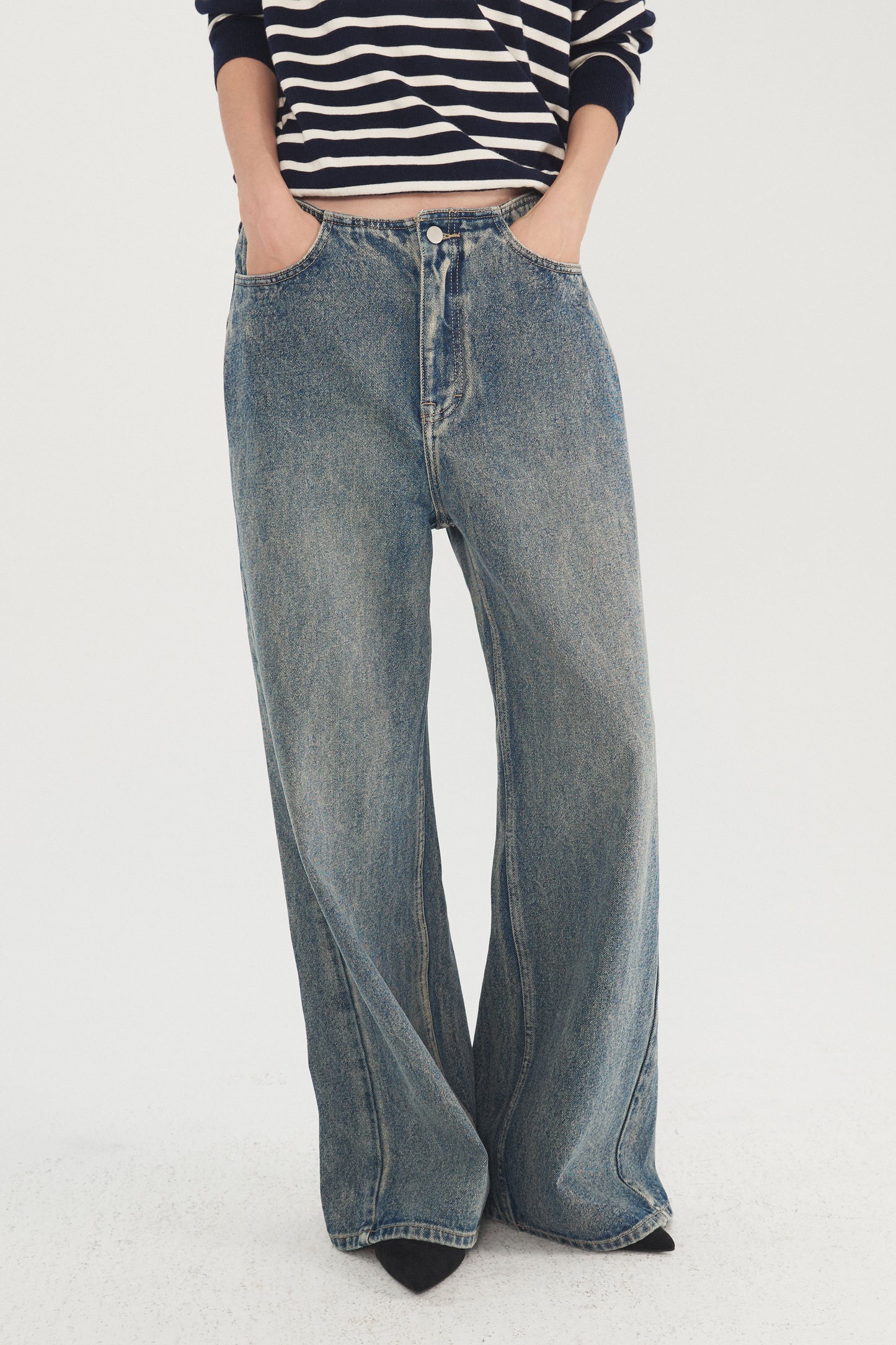 Rework Wide-Leg Jeans