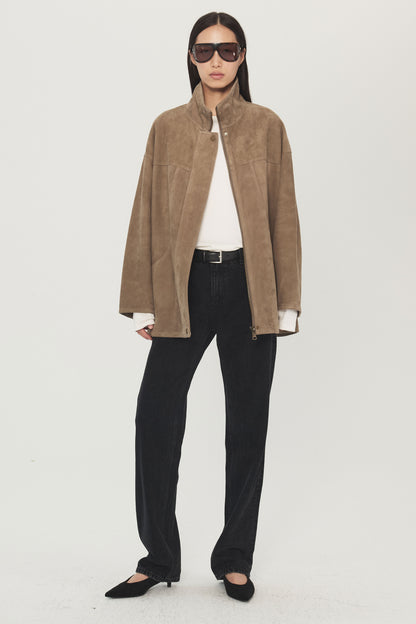 Zurich Suede Leather Jacket