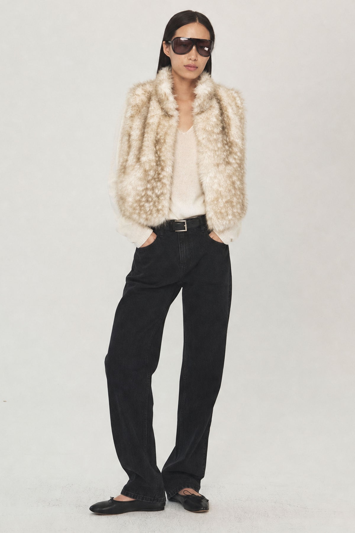 Como Winter Haze Faux-Fur Vest