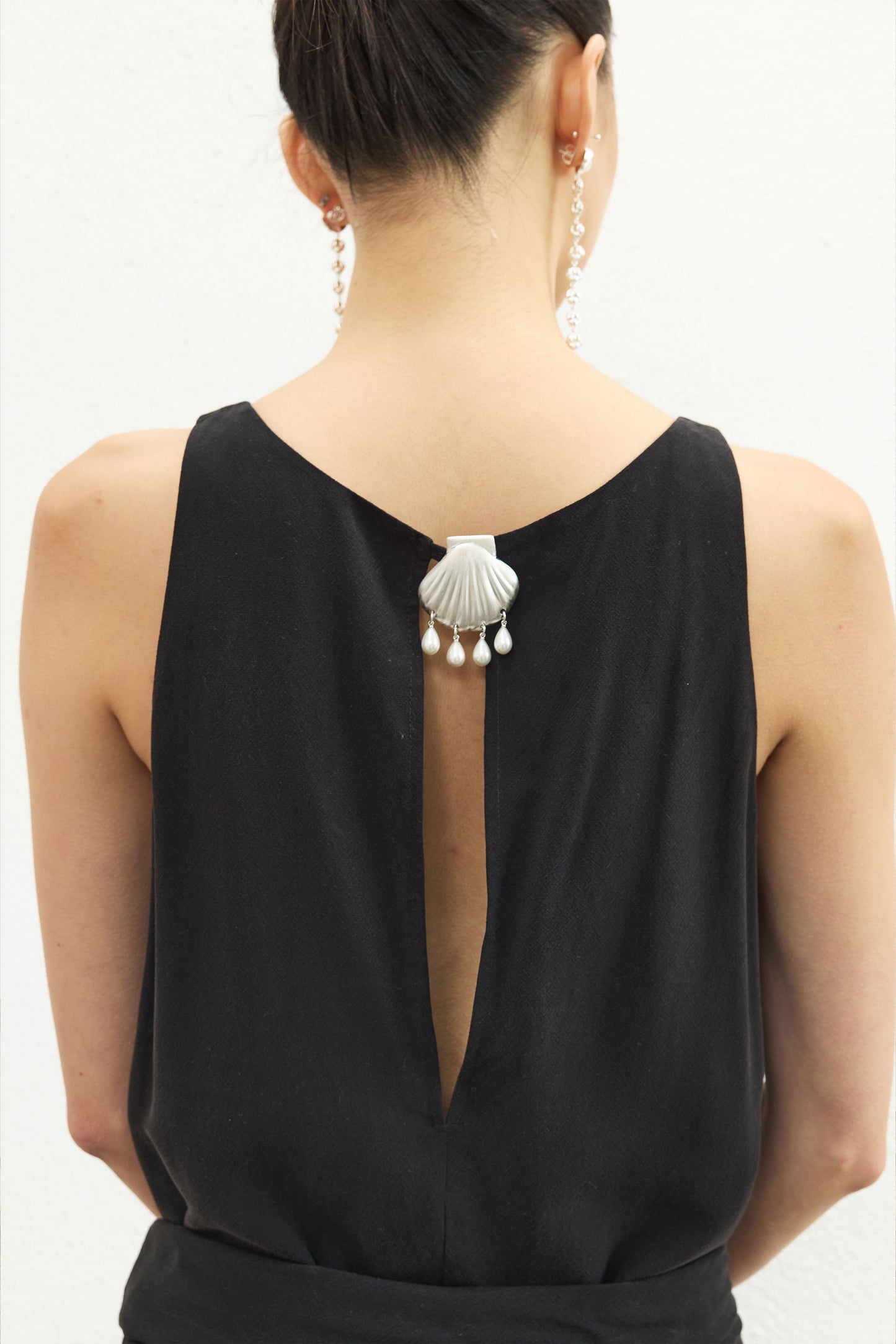 SLO Arc Shell Brooch