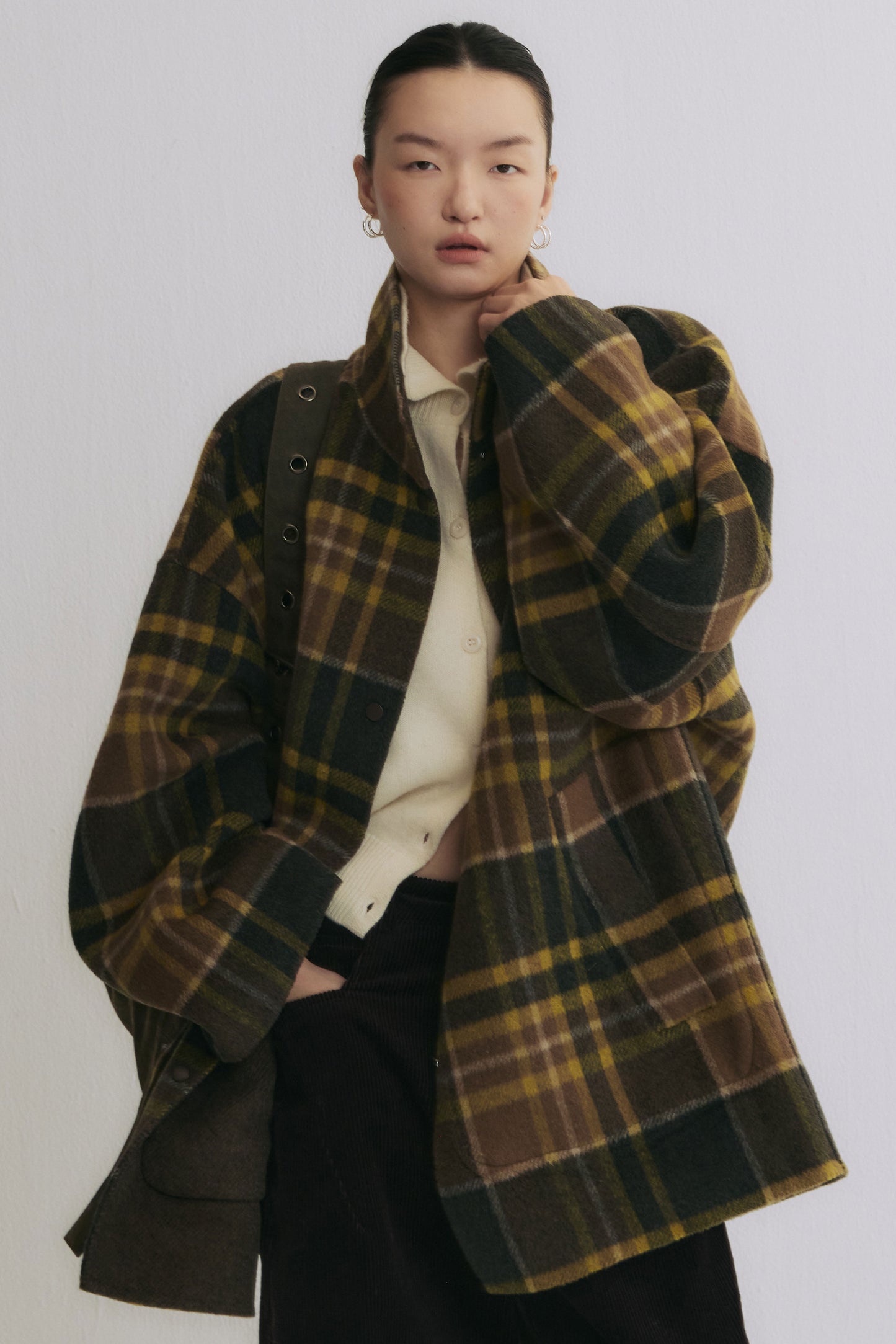 克洛伊雙面羊毛外套