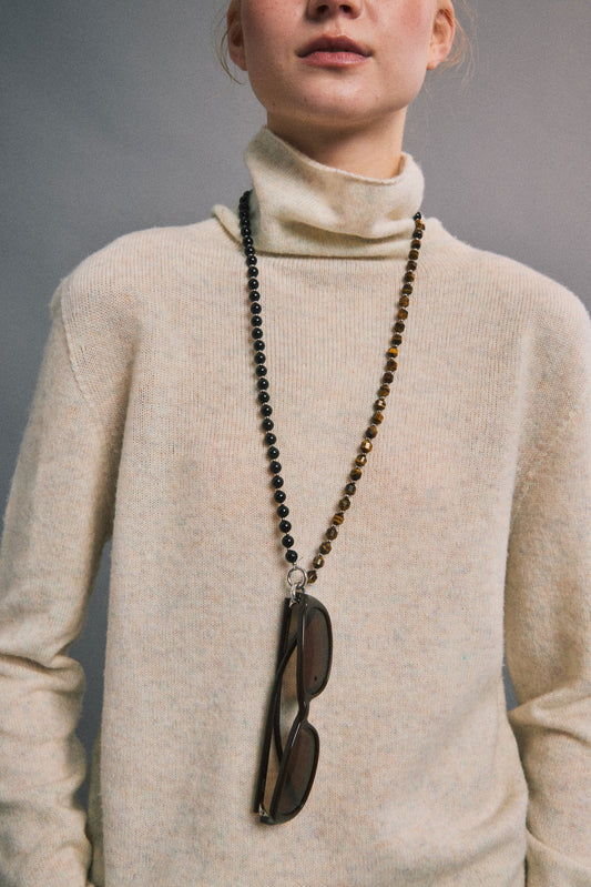 星耀虎眼石長项链