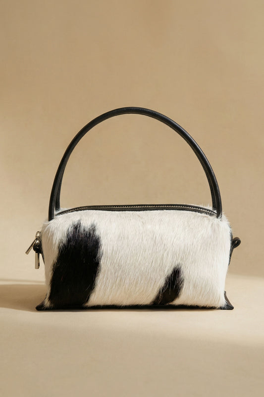 Cow Print Lunch Box Bag