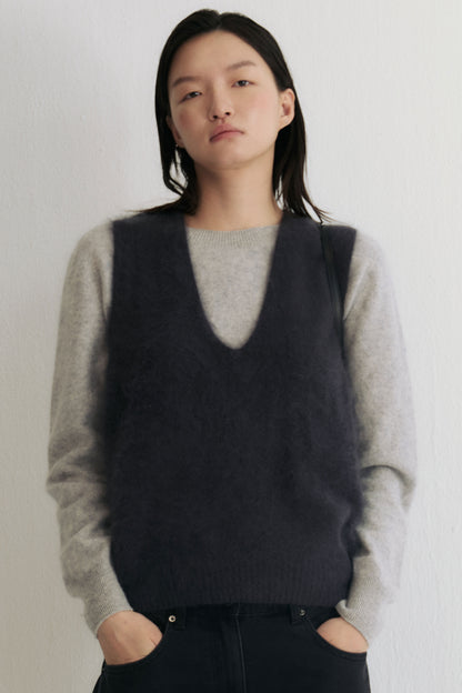 Mist Wool Vest
