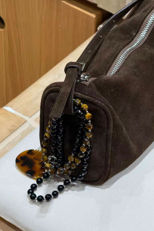 LUCK Tiger Eye Long Necklace